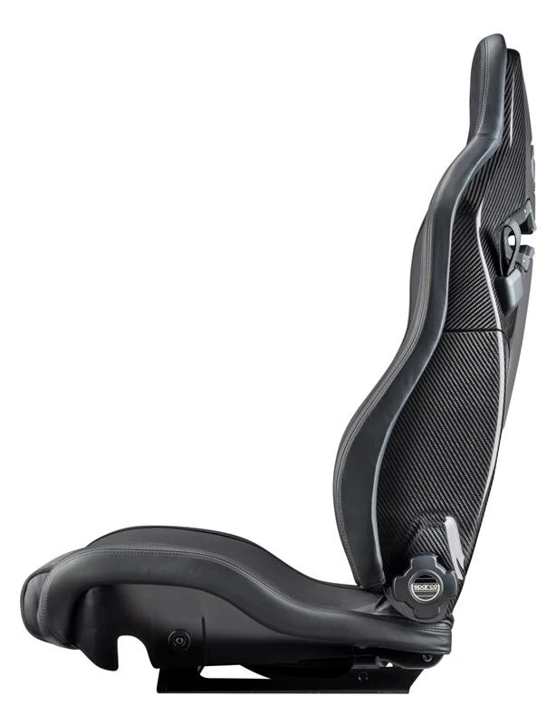 Sparco Seat SPX Leather/Alcantara Black - Right - Image 3