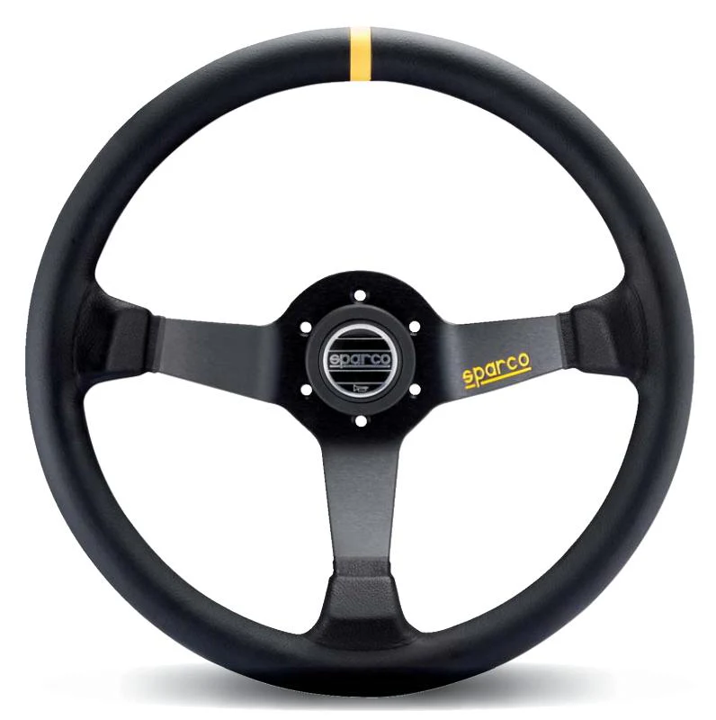 Sparco Steering Wheel 345 Leather Black - Image 2