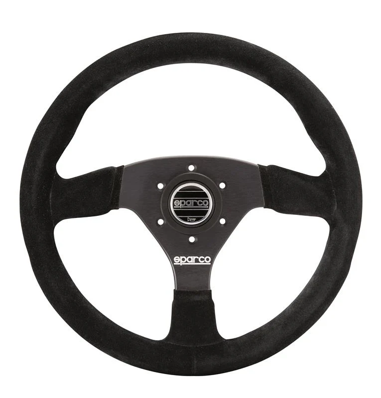 Sparco Steering Wheel 383 Suede Black - Image 2