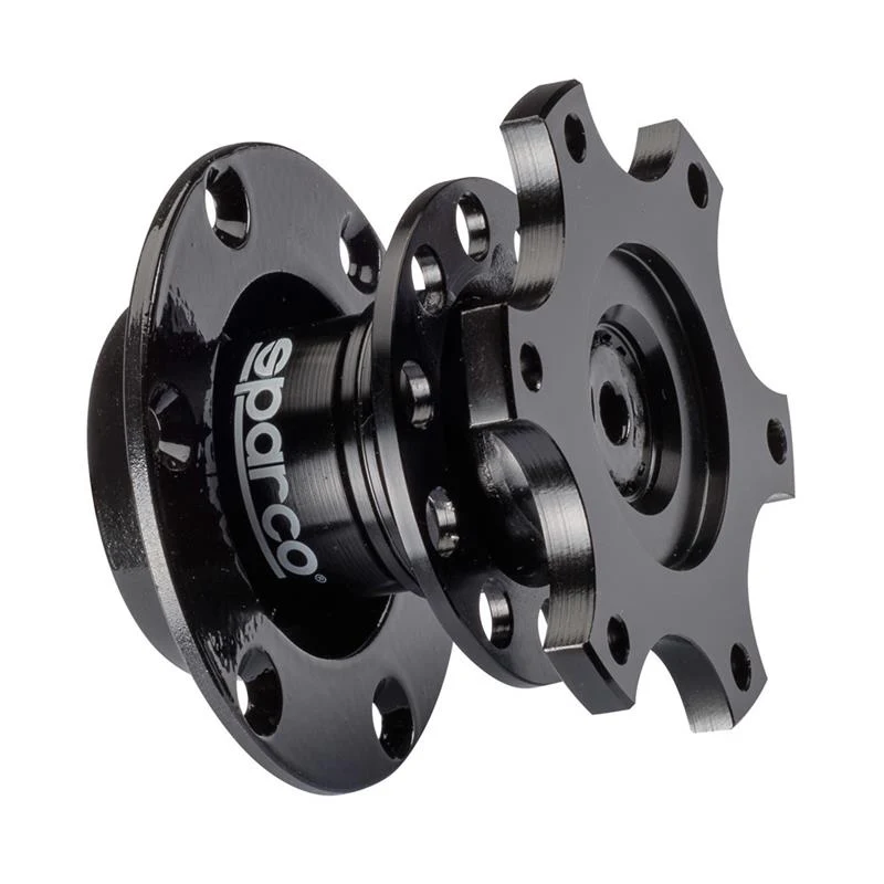 Sparco Steering Wheel Quick Release Tuning Blk