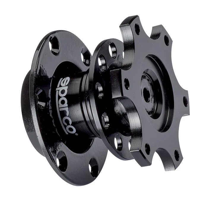 Sparco Steering Wheel Quick Release Tuning Blk - Image 2