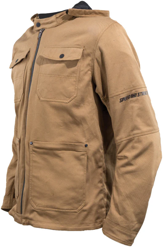 Speed and Strength Dogs Of War 2.0 Textile Jacket Sand - XL - Image 3