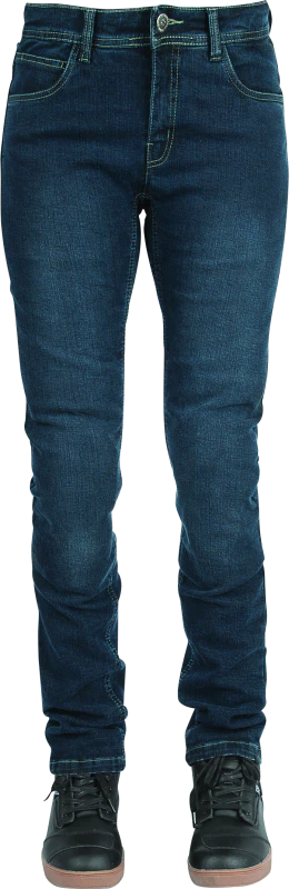 Speed and Strength Fast Times Denim Pant Blue Womens - 6 Regular