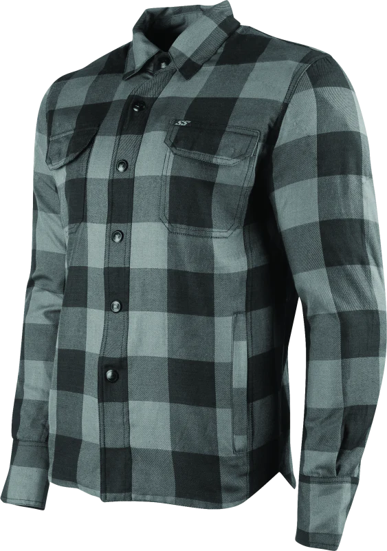 Speed and Strength True Grit Armored Moto Shirt Grey - 3XL