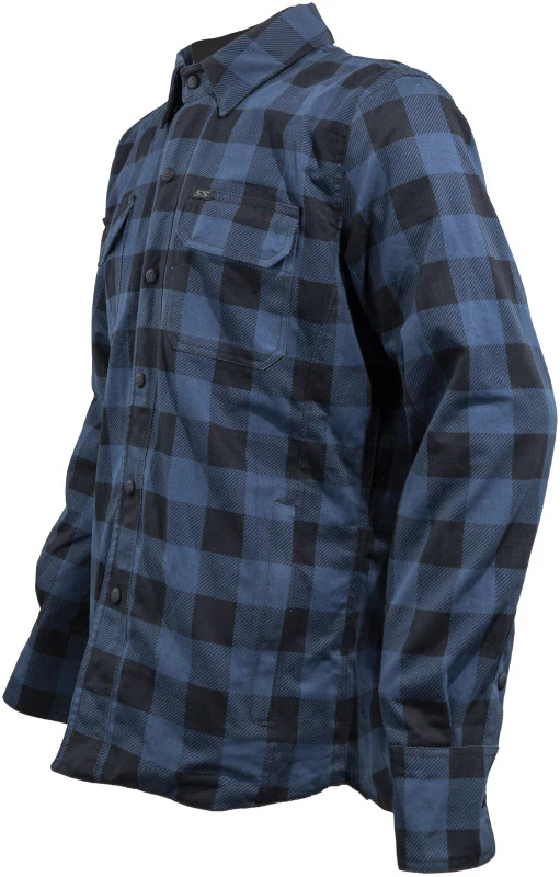 Speed and Strength True Grit Armored Motoshirt Navy/Black - Large - Image 2