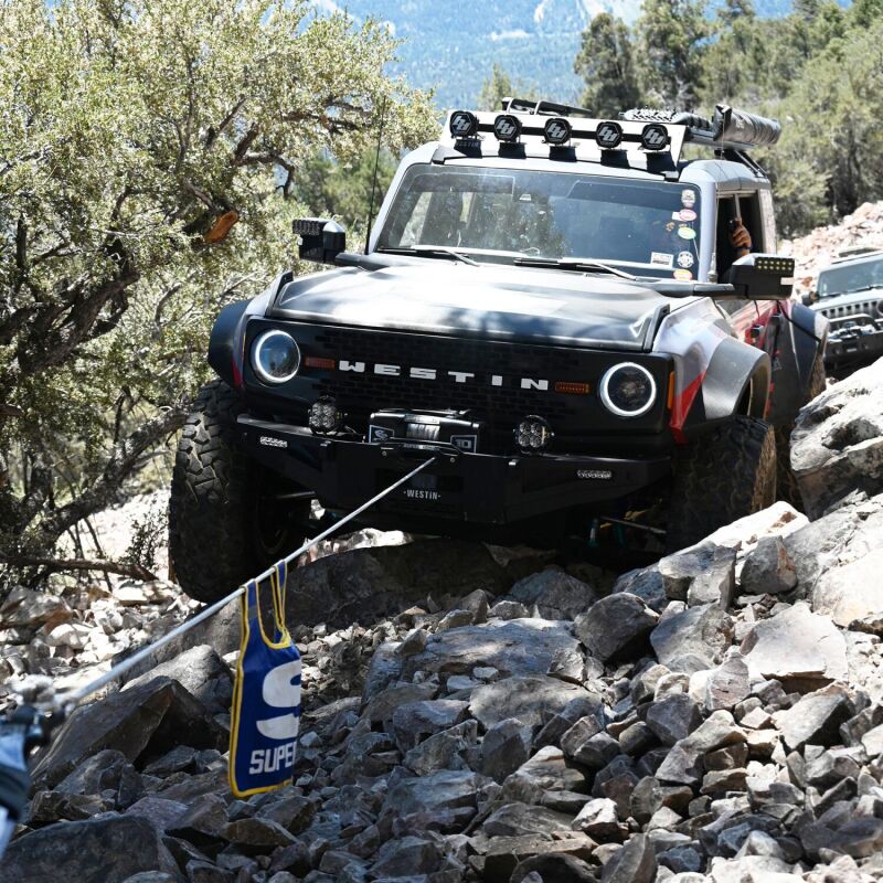 Superwinch 10000 LBS 12V DC 3/8in x 54ft Synthetic Rope Scorpion 10000SR Winch - Black Powdercoat - Image 11
