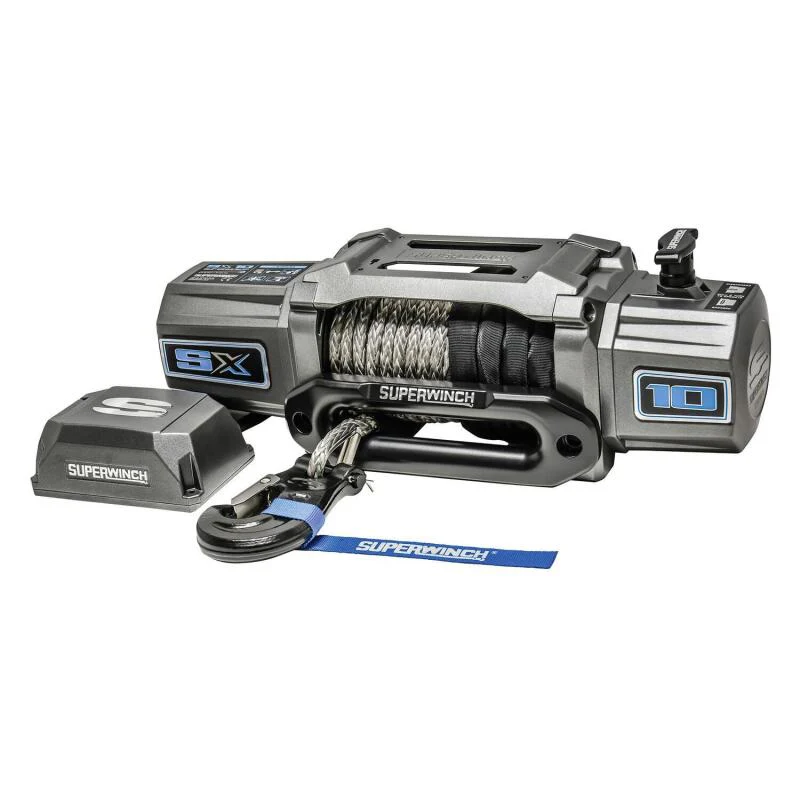 Superwinch 10000 LBS 12V DC 3/8in x 80ft Synthetic Rope SX 10000 Winch - Image 14