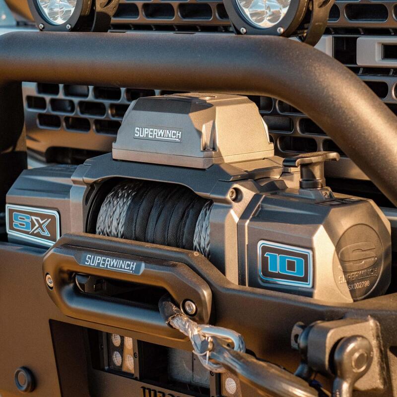 Superwinch 10000 LBS 12V DC 3/8in x 80ft Synthetic Rope SX 10000 Winch - Image 20