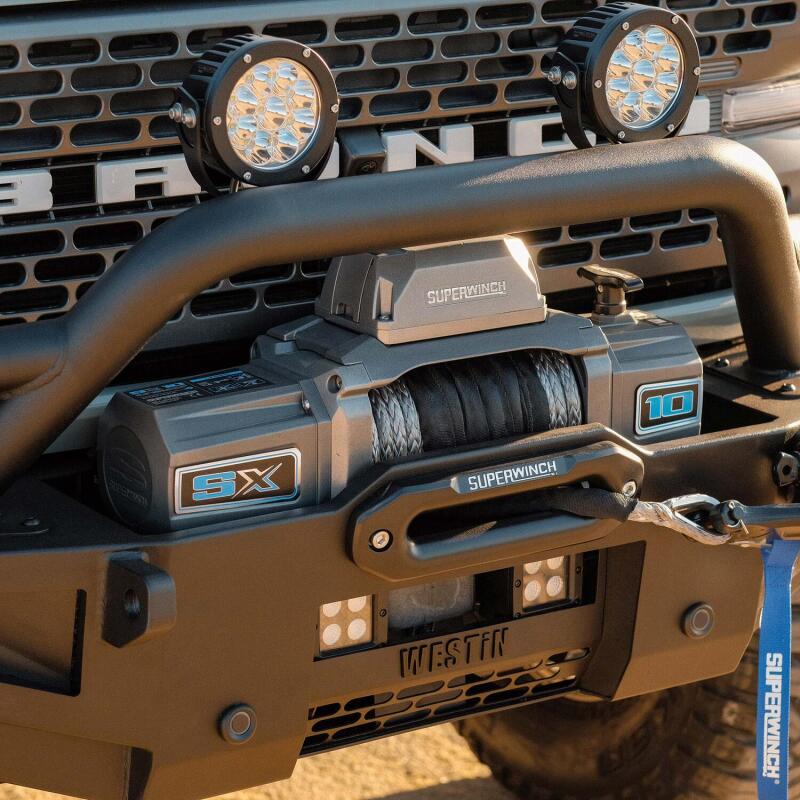 Superwinch 10000 LBS 12V DC 3/8in x 80ft Synthetic Rope SX 10000 Winch - Image 21