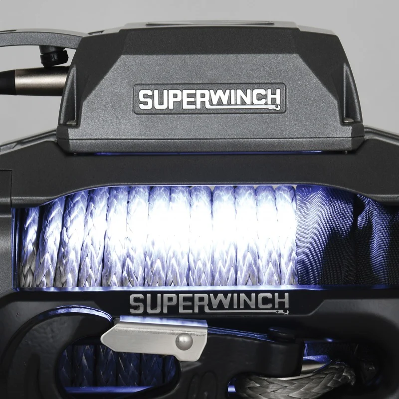 Superwinch 10000 LBS 12V DC 3/8in x 80ft Synthetic Rope SX 10000 Winch - Image 32