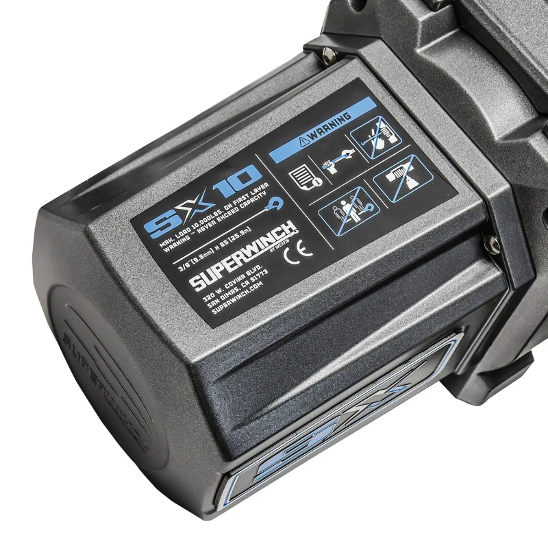 Superwinch 10000 LBS 12V DC 3/8in x 85ft Wire Rope SX 10000 Winch - Image 29