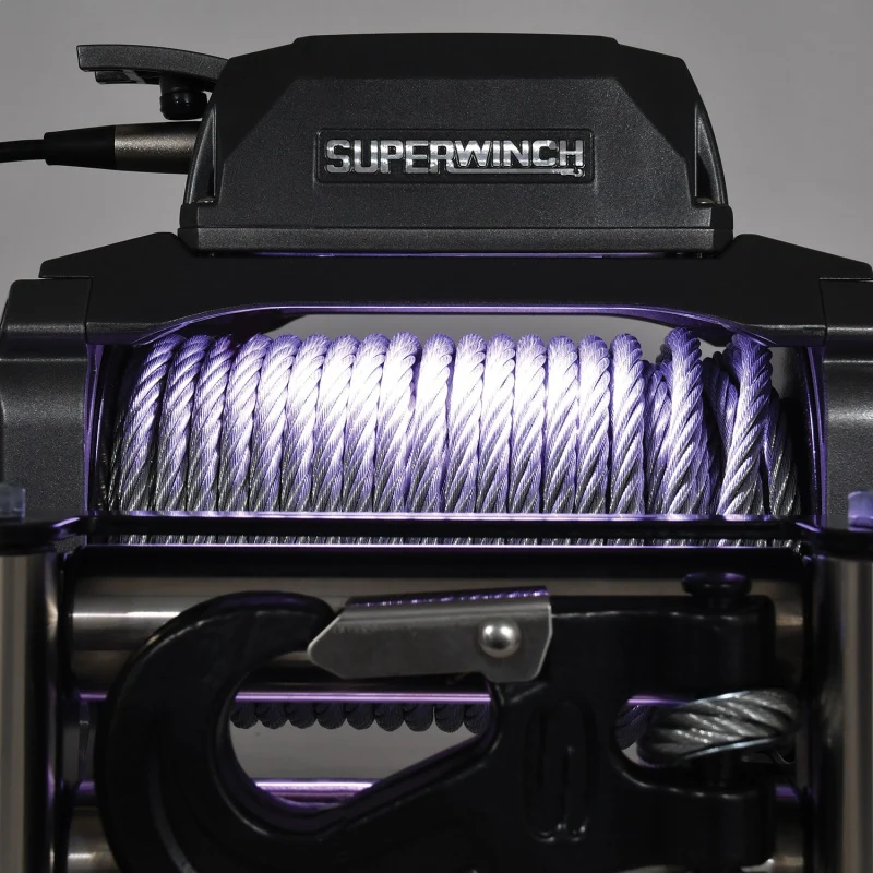 Superwinch 10000 LBS 12V DC 3/8in x 85ft Wire Rope SX 10000 Winch - Image 41