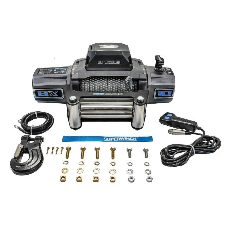 Superwinch 10000 LBS 12V DC 3/8in x 85ft Wire Rope SX 10000 Winch - Image 9