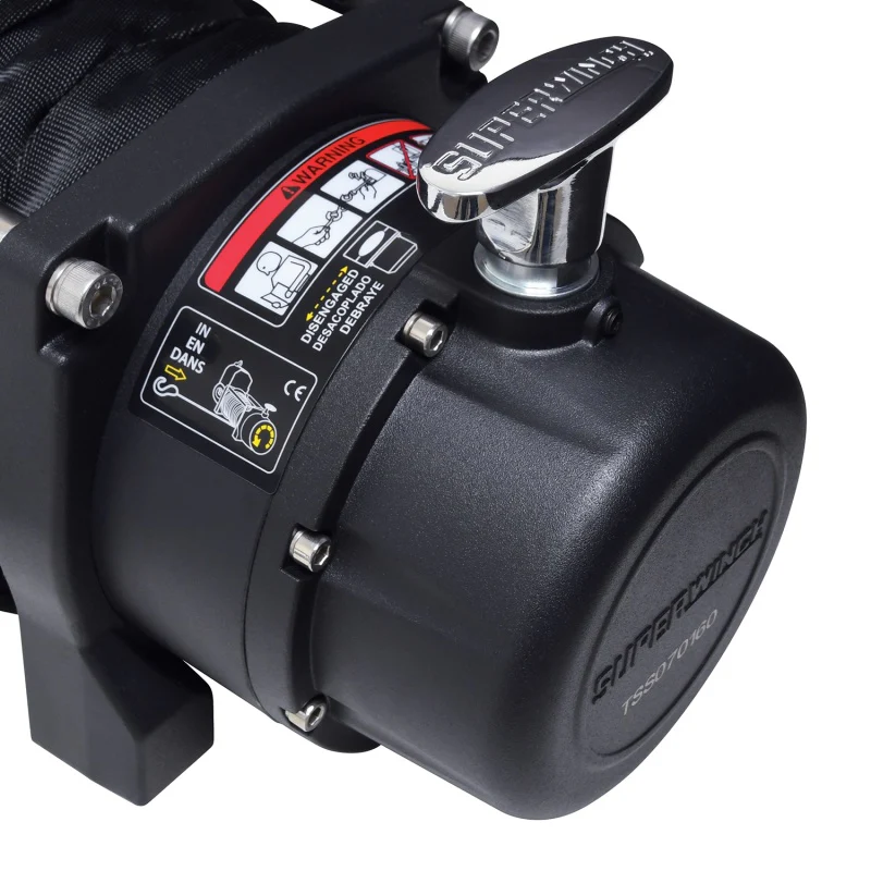 Superwinch 11500 LBS 12V DC 3/8in x 80ft Synthetic Rope Tiger Shark 11500 Winch - Image 11