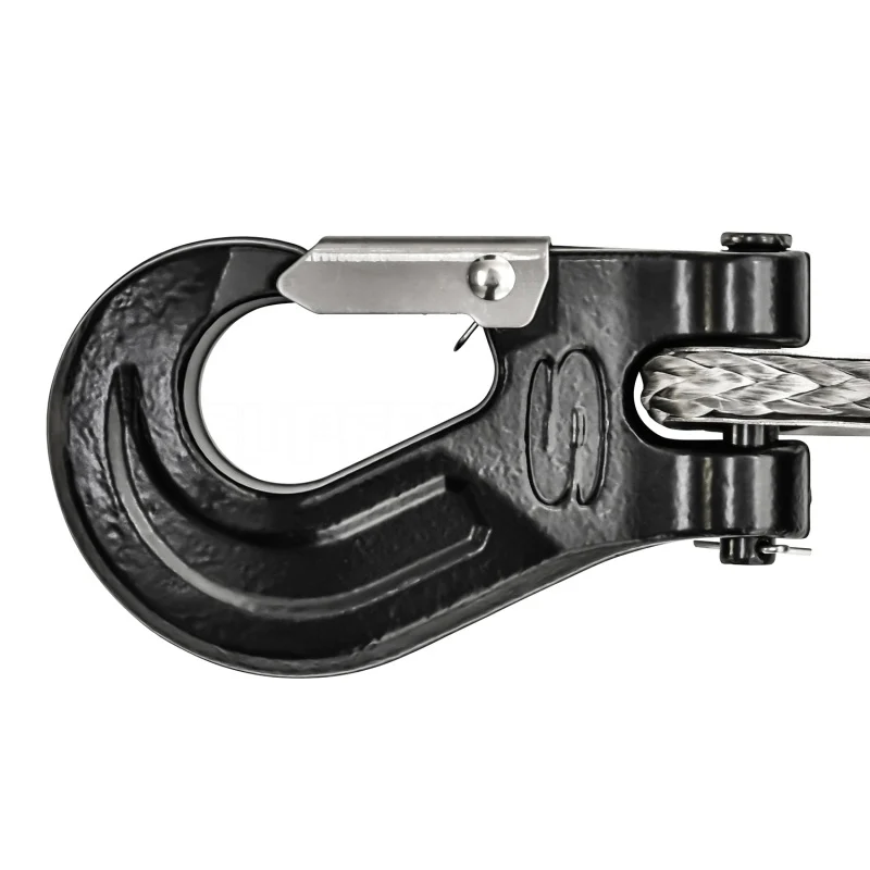 Superwinch 12000 LBS 12V DC 3/8in x 80ft Synthetic Rope SX 12000SR Winch - Graphite - Image 17