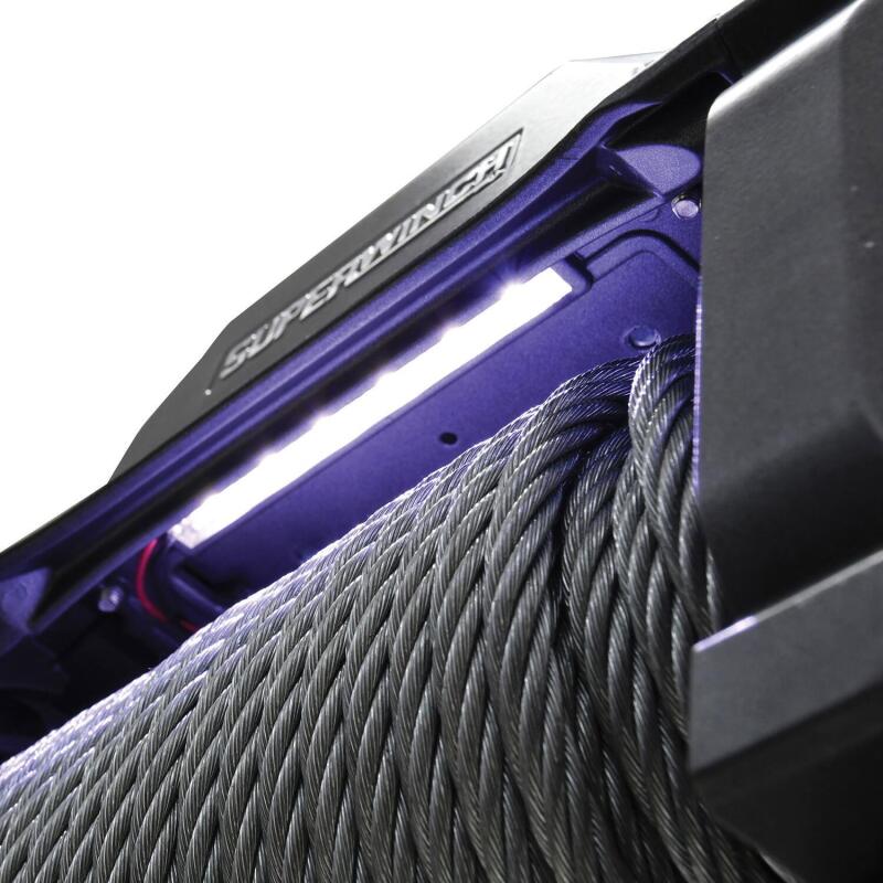 Superwinch 12000 LBS 12V DC 3/8in x 85ft Wire Rope SX 12000 Winch - Graphite - Image 12