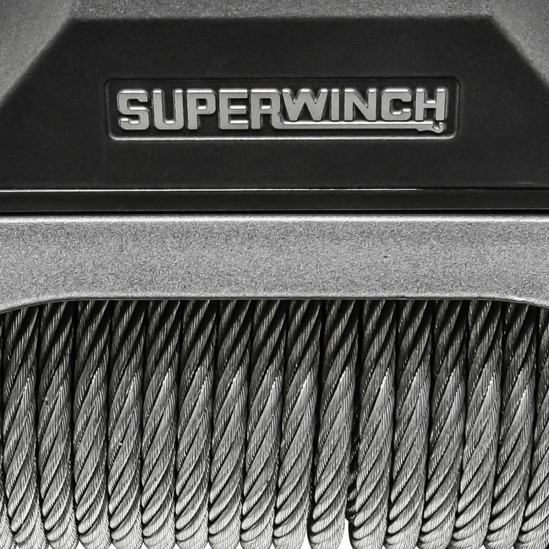 Superwinch 12000 LBS 12V DC 3/8in x 85ft Wire Rope SX 12000 Winch - Graphite - Image 19