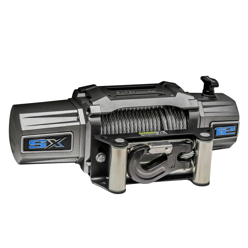 Superwinch 12000 LBS 12V DC 3/8in x 85ft Wire Rope SX 12000 Winch - Graphite - Image 26