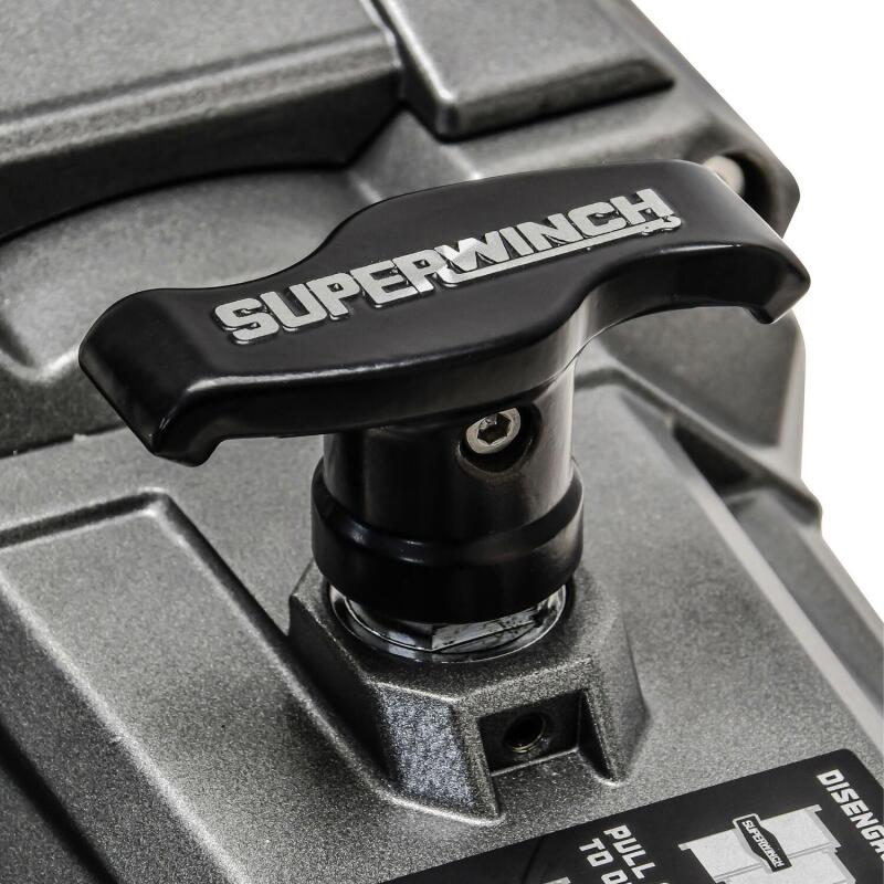 Superwinch 12000 LBS 12V DC 3/8in x 85ft Wire Rope SX 12000 Winch - Graphite - Image 9