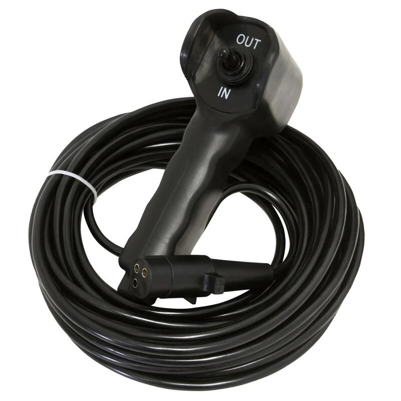 Superwinch 18000 LBS 12V DC 33/64in x 79 ft Synthetic Rope Tiger Shark 18000SR Winch - Image 4