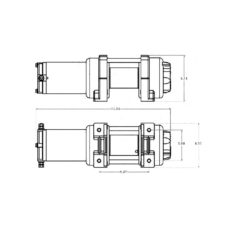 Superwinch 2000 LBS 12V DC 5/32in x 49ft Steel Rope LT2000 Winch - Image 13