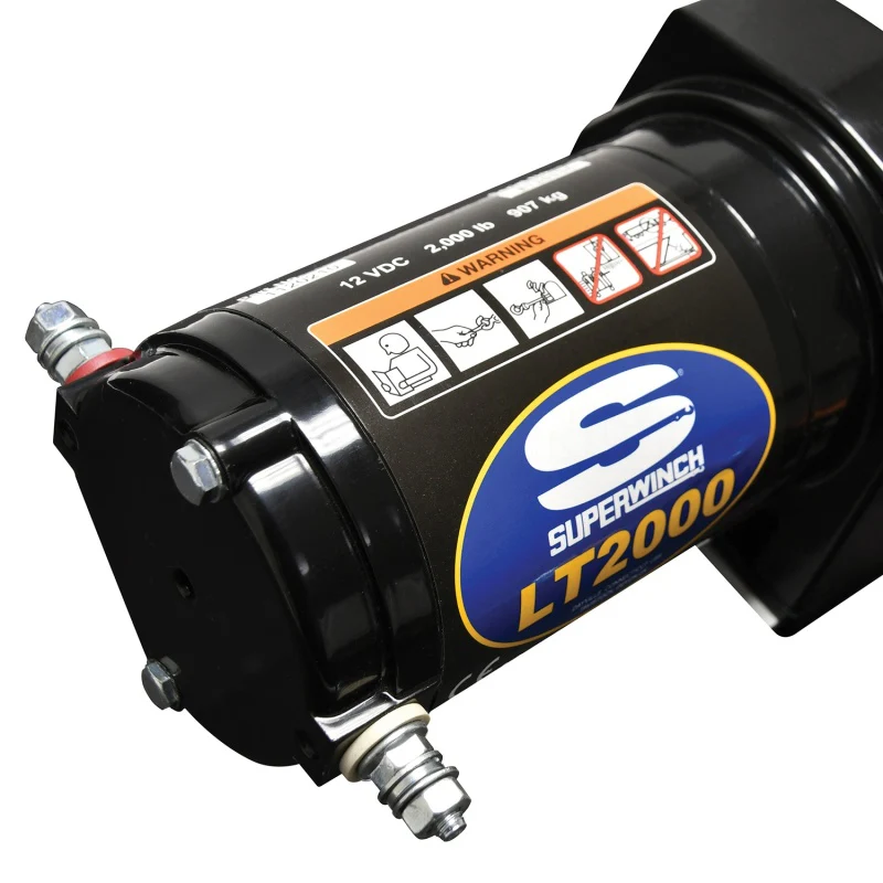 Superwinch 2000 LBS 12V DC 5/32in x 49ft Steel Rope LT2000 Winch - Image 16