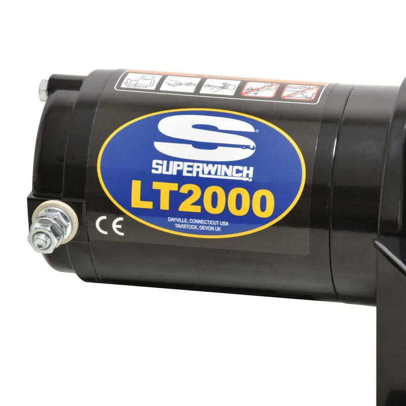 Superwinch 2000 LBS 12V DC 5/32in x 49ft Steel Rope LT2000 Winch - Image 5
