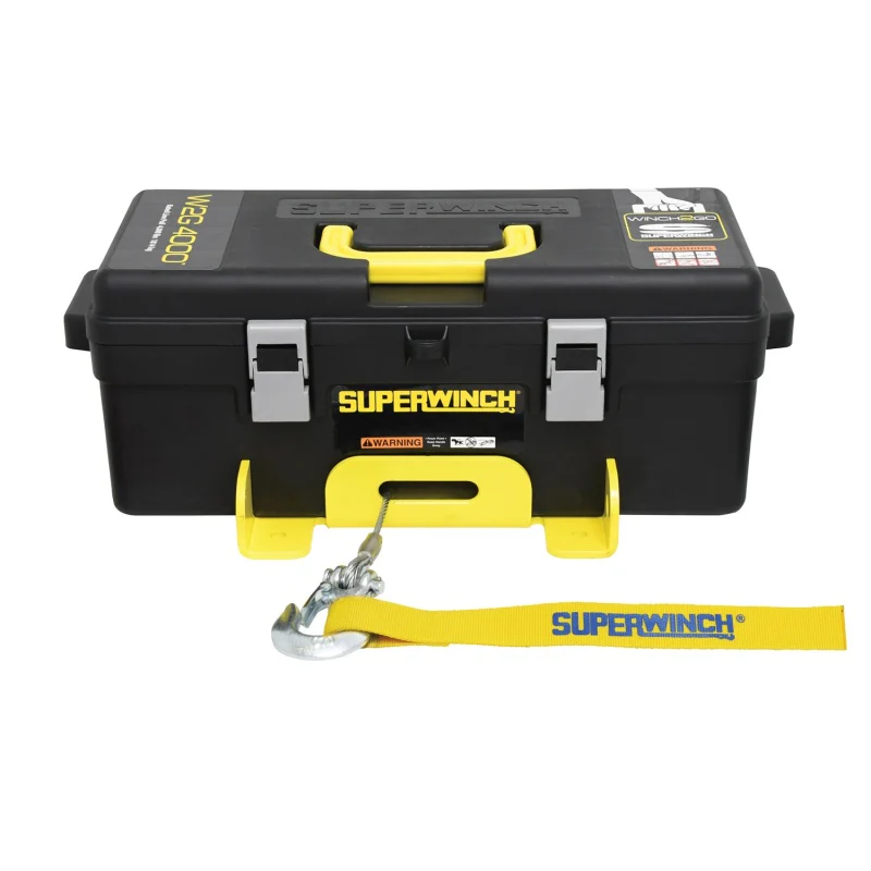 Superwinch 4000 LBS 12V DC 3/16in x 50ft Steel Rope Winch2Go Steel Rope - Image 16