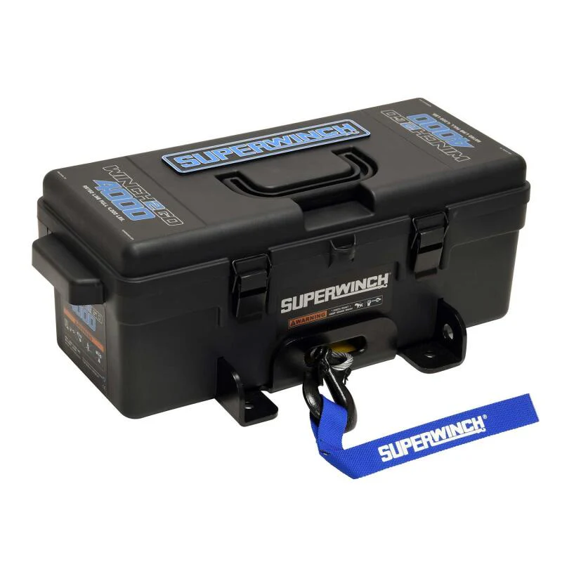 Superwinch 4000 LBS 12V DC 3/16in x 50ft Steel Rope Winch2Go Steel Rope - Image 18