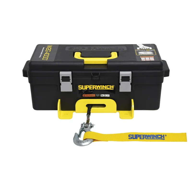 Superwinch 4000 LBS 12V DC 3/16in x 50ft Synthetic Rope Winch2Go - Image 12