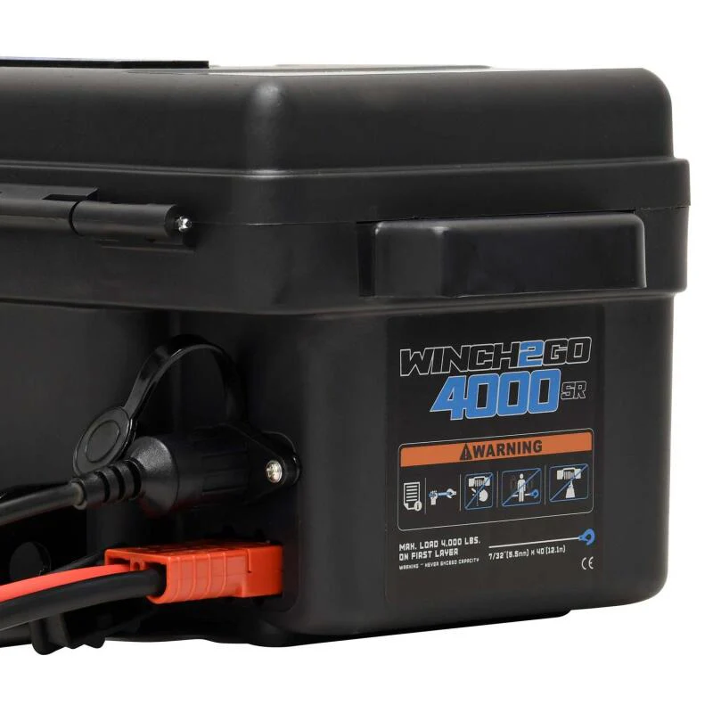 Superwinch 4000 LBS 12V DC 3/16in x 50ft Synthetic Rope Winch2Go - Image 5