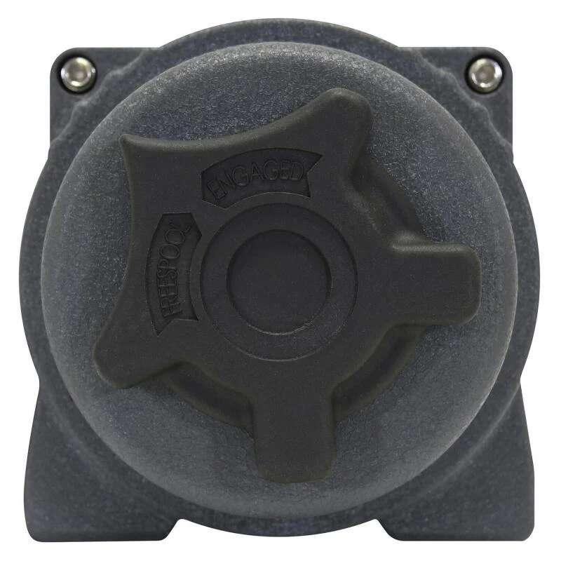 Superwinch 4500 LBS 12V DC 1/4in x 50ft Synthetic Rope Terra 4500SR Winch - Gray Wrinkle - Image 8