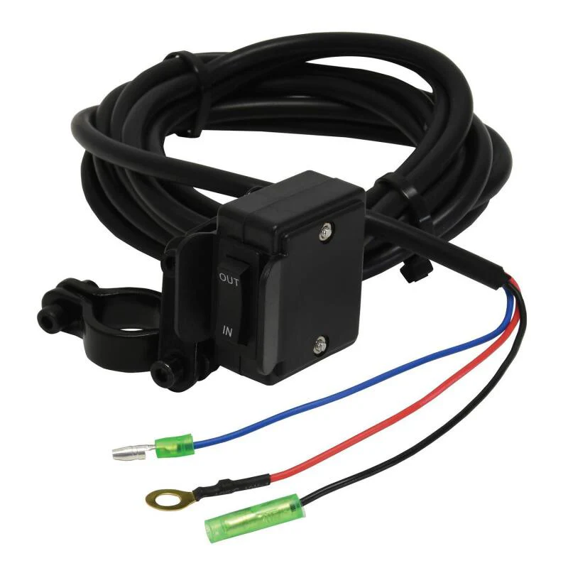 Superwinch 4500 LBS 12V DC 15/64in x 50ft Steel Rope Terra 4500 Winch - Gray Wrinkle - Image 4