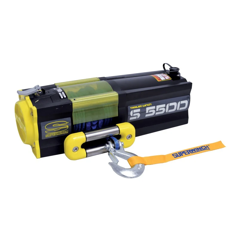 Superwinch 5500 LBS 12V DC 1/4in x 60ft Synthetic Rope S5500 Winch - Image 17