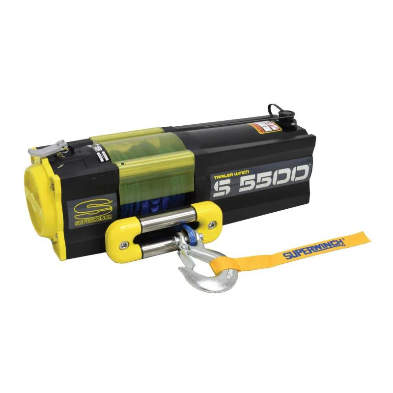 Superwinch 5500 LBS 12V DC 1/4in x 60ft Synthetic Rope S5500 Winch - Image 22