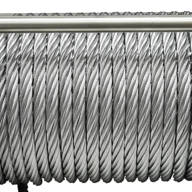 Superwinch 9500 LBS 12V DC 11/32in x 95ft Steel Rope Tiger Shark 9500 Winch - Image 3