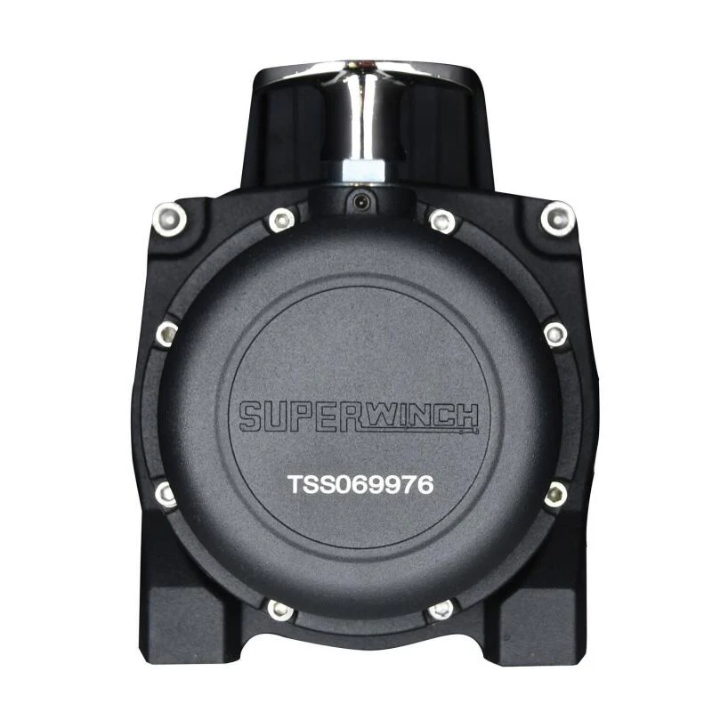 Superwinch 9500 LBS 12V DC 3/8in x 80ft Synthetic Rope Tiger Shark 9500 Winch - Image 4