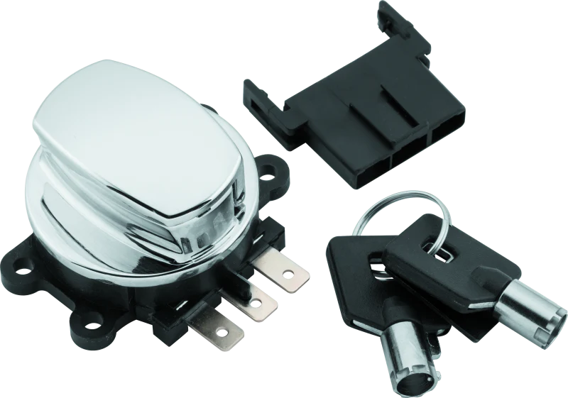 Twin Power 94-13 FLHR Chrome 96-10 Softail 93-08 FXDWG Fat Bob Style Ignition Switch