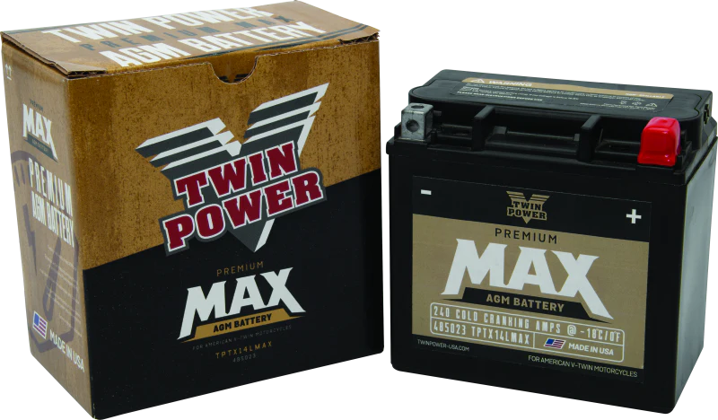 Twin Power GYZ-16HL Premium MAX Battery Replaces H-D 65958-04 Made in USA 240 CCA - Image 3