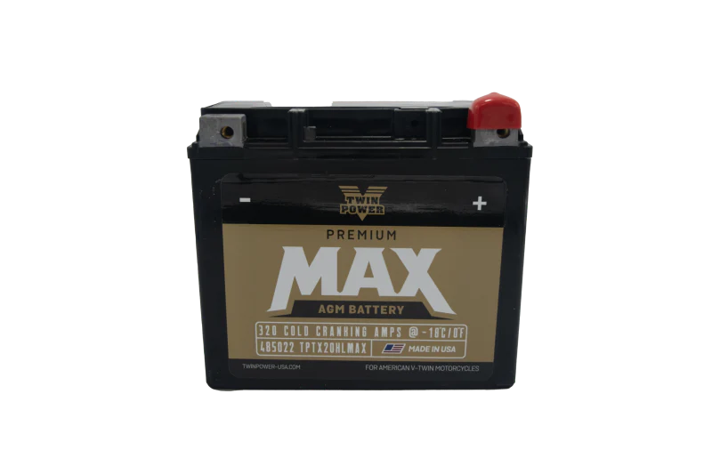 Twin Power GYZ-20HL Premium MAX Battery Replaces H-D 65989-97A Made in USA 320 CCA - Image 2