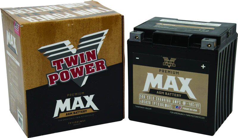 Twin Power GYZ-32HL Premium MAX Battery Replaces H-D 66010-97A Made in USA 500 CCA - Image 3