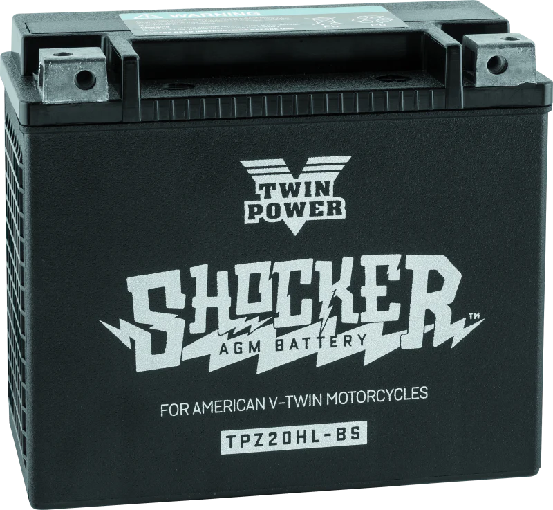 Twin Power YTX-20HL Shocker Battery Replaces H-D 65989-97A 310 CCA