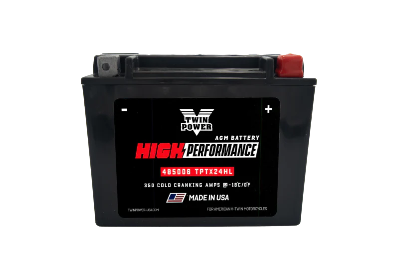 Twin Power YTX-24HL High Performance Battery Replaces H-D 66010-82A Made in USA 350 CCA - Image 3