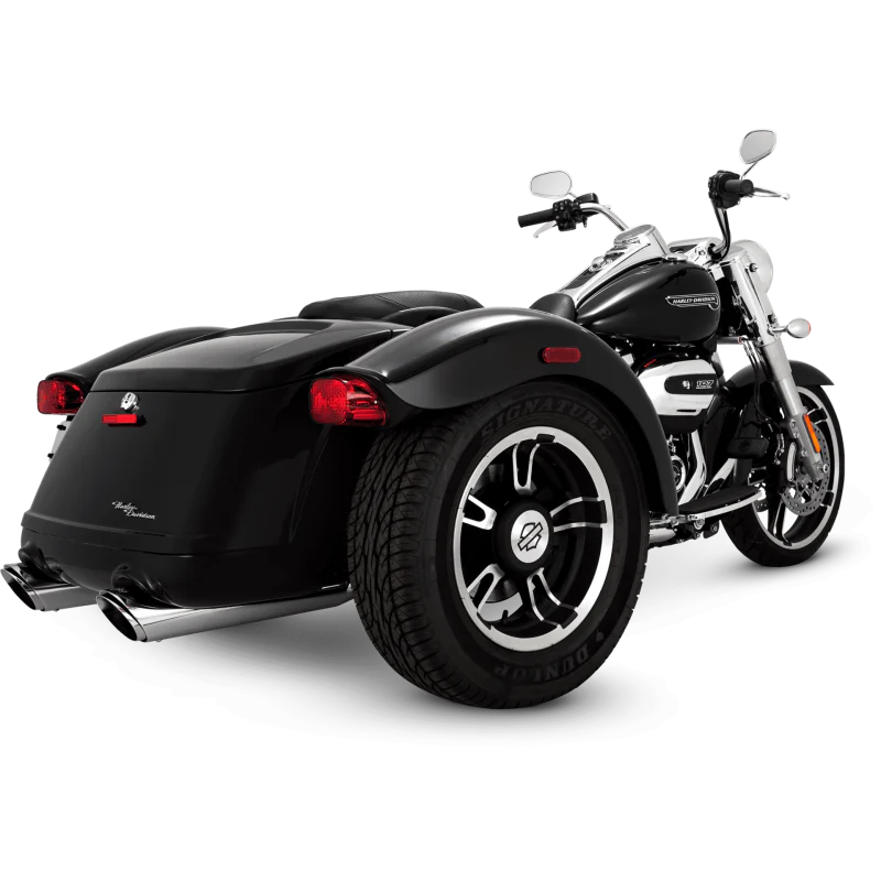 Vance & Hines Harley-Davidson 17-22 Trike / Freewheeler Twin Slash Slip-On Exhaust - Image 2