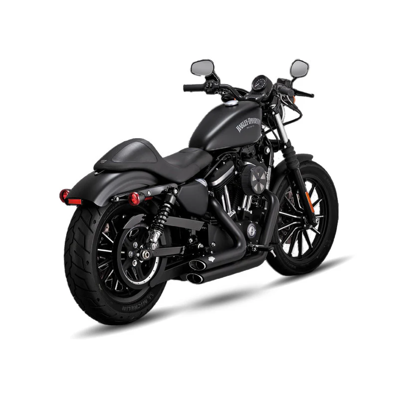 Vance & Hines HD 18-22 Fatboy/Blackout Shortshots Staggered PCX Full System Exhaust - Image 2