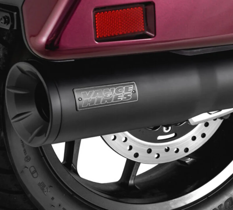 Vance & Hines HONDA 17-20 Rebel S/O Black Slip-On Exhaust - Image 4