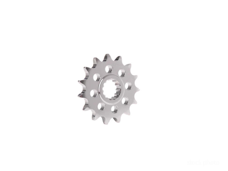 Vortex Racing Steel Front Sprocket 420 14 Tooth- Silver