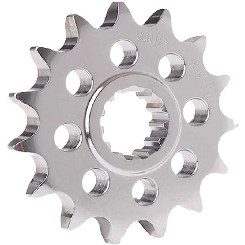 Vortex Racing Steel Front Sprocket 530 16 Tooth- Silver - Image 2