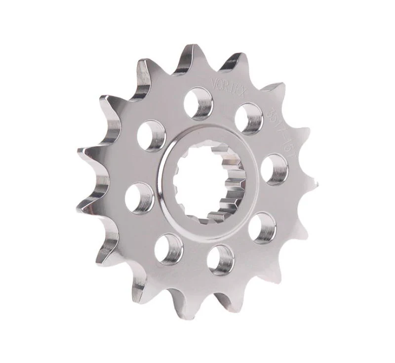 Vortex Racing Steel Front Sprocket 530 16 Tooth- Silver - Image 2
