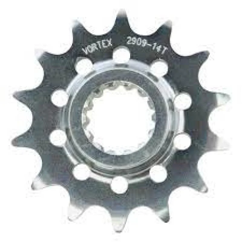 Vortex Racing Steel Front Sprocket 530 17 Tooth- Silver - Image 2